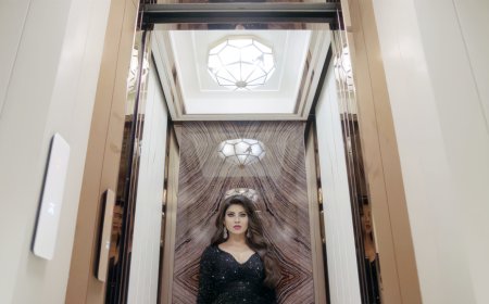 Where the Lift Becomes Part of the Architecture: Hybon’s Bespoke Cabin for Urvashi Rautela