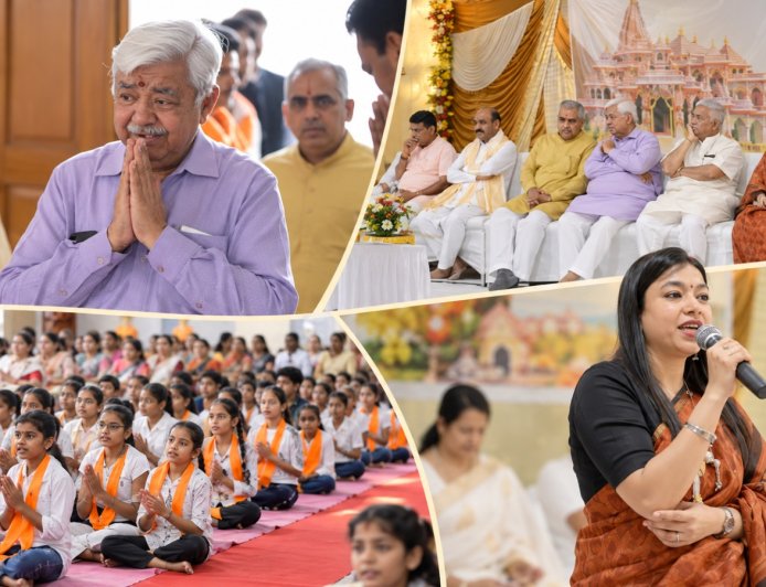 CA Priya Bindal Mangal Chairs Cultural Programme Promoting Indian Values Among Children in Indore